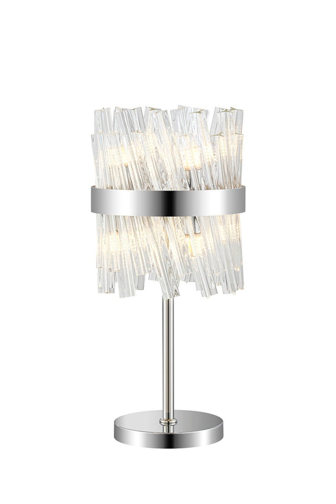 Kade Table Lamp 6 Light - Polished Nickel